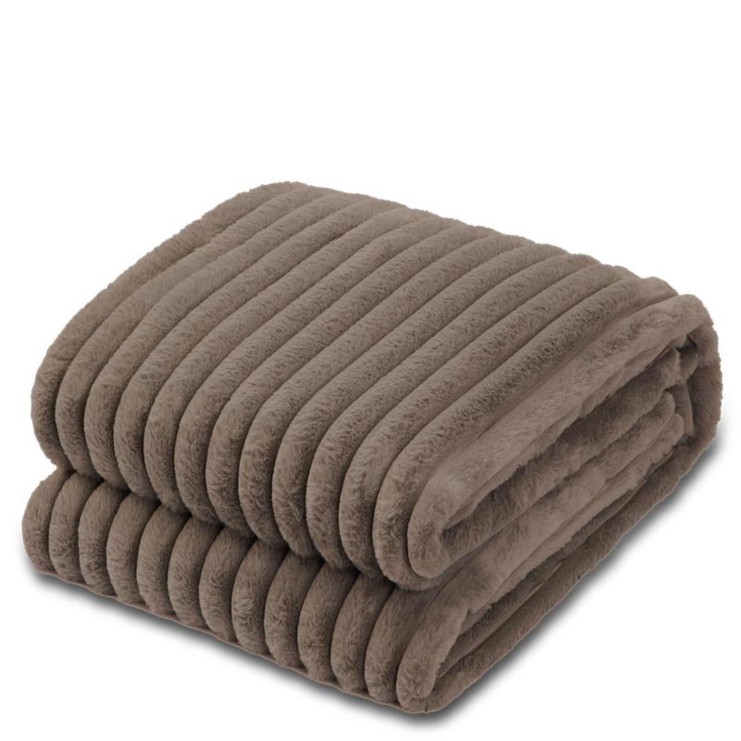 Electric Throw 160 x 120cm Mocha