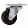 Rubber Swivel Castor 50mm Black