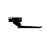 Window Handle Locking Wedgeless Left-Hand Sub Fix 107mm Black