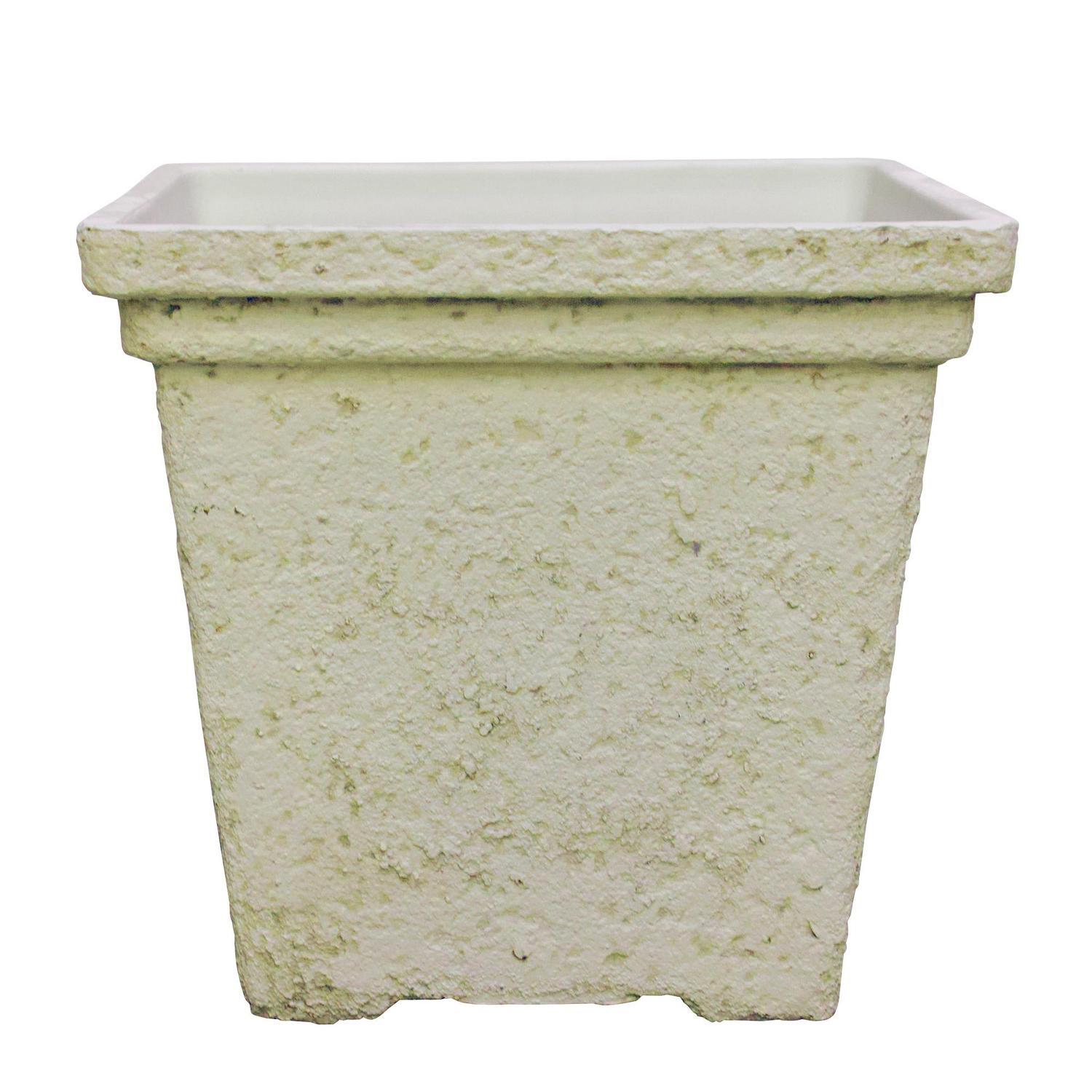 Cube Country Resin Cup Pot S White
