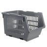 Stackable Storage Basket Small Grey