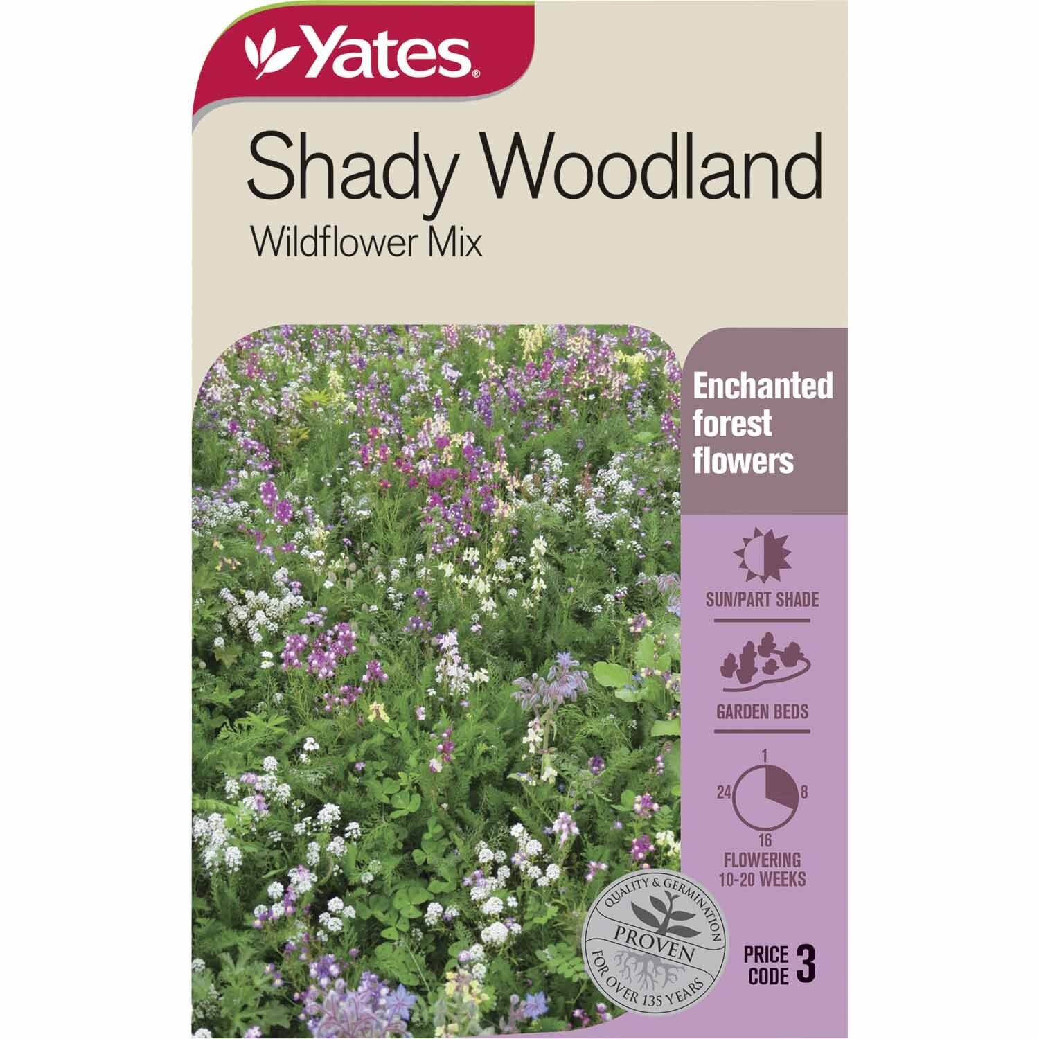Wildflower 'Shady Woodland' Mix