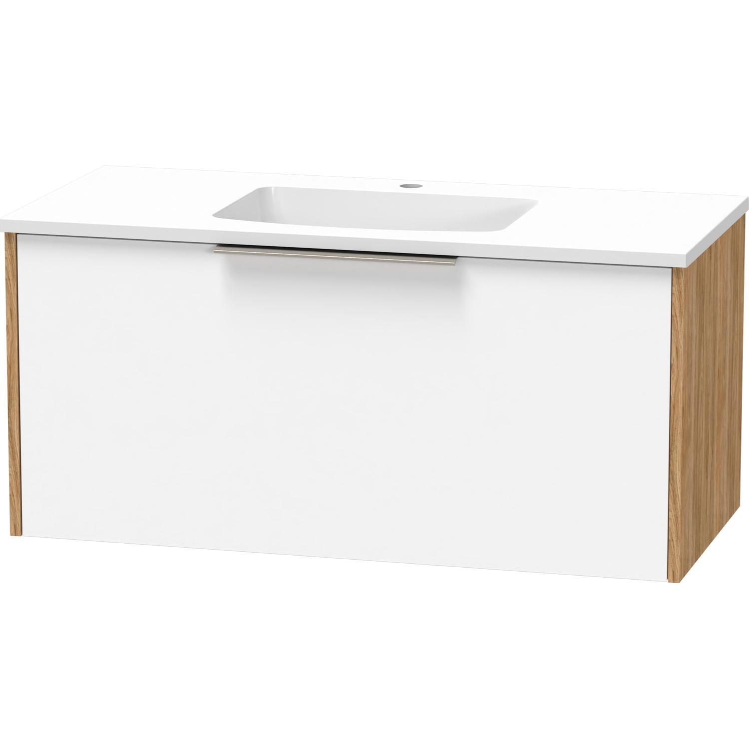 Single Drawer Wall Hung Vanity