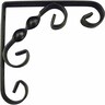 Bracket H:100mm, D:100mm, W30mm Black