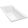 Valencia Rectangular Drop-In Bath 1670x760mm White