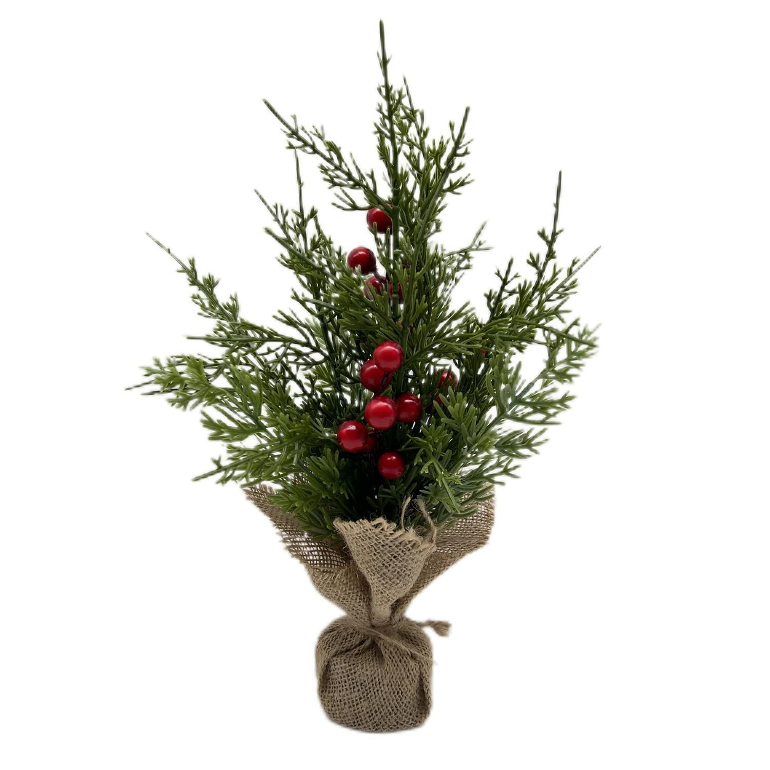 Table Top Tree Red Berries