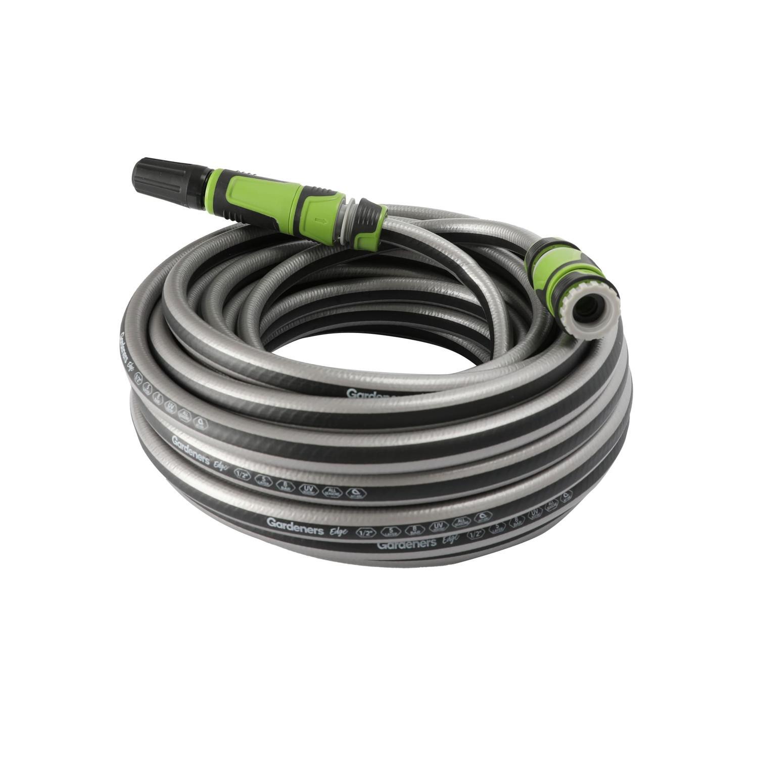 Premium Fitted Garden Hose 15m