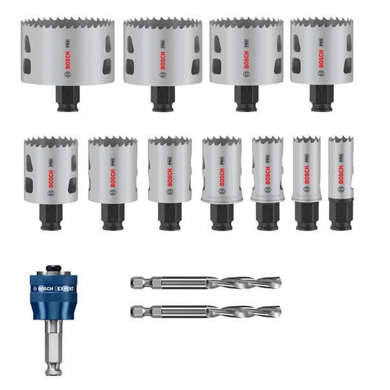 Multi Material Hole Saw Kit 14PC
