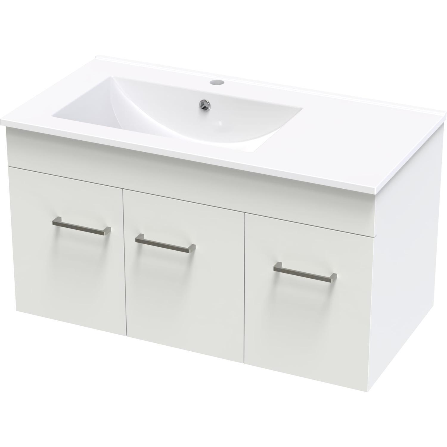 Classic Valley 900 Left Hand Bowl Wall Colour