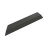 WPC Tile Ramp - Left Corner L:370mm, W:73mm, H:22mm Graphite