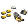 18V XR 480mm Cordless Lawnmower Kit 4x 5.0Ah