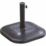 Concrete Umbrella Base H: 380mm, W: 480mm, D: 480mm Black