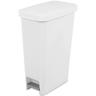 Step-On Wastebasket 42 litre White