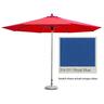 Tuscany Umbrella 3.5m Royal Blue