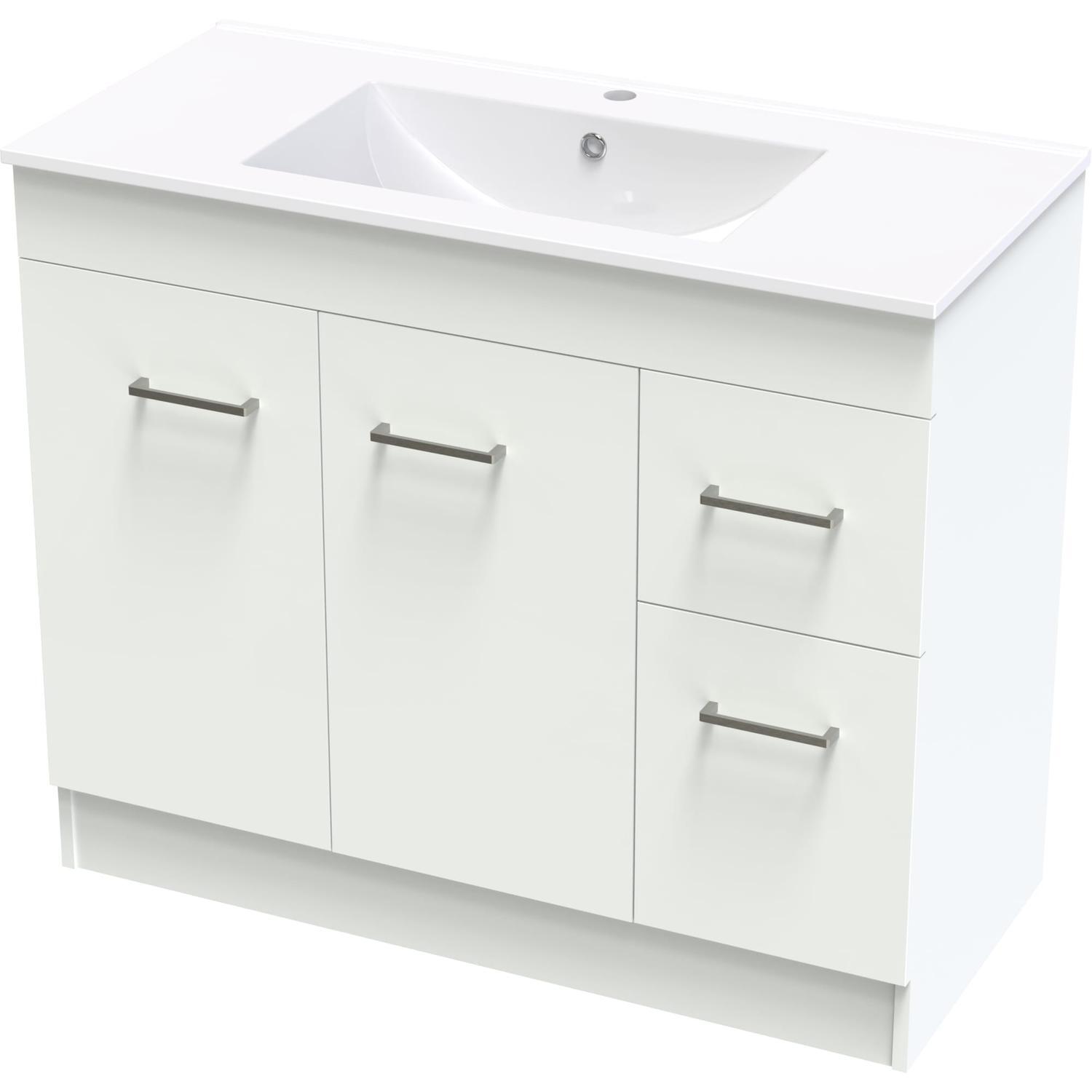 Classic Valley 1000 Floor White Melamine