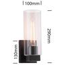Waverly Glass Shade Wall Light
