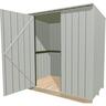 Shed H:1770mm, W:1830mm, D:1080mm Alu-Zinc