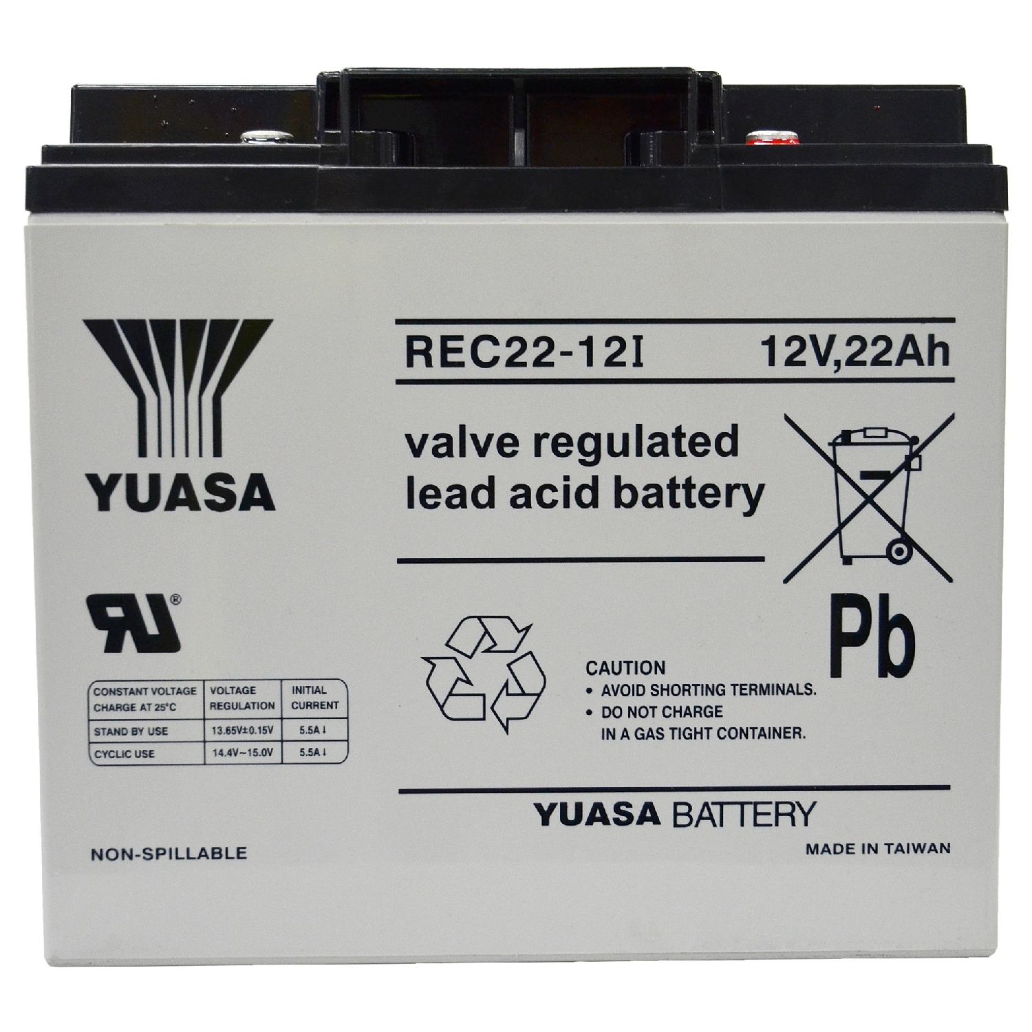 AGM Deep Cycle Battery REC22-12