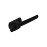 Window Handle Venting Right-Hand Face Fix  87mm Black