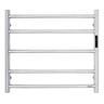 5 Bar Heated Towel Rail Chrome