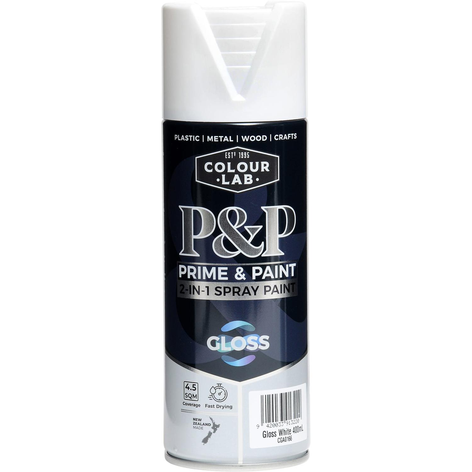 Aerosol Spray Paint 400ml White