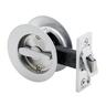 Cavity Slider Round, Privacy Set Satin Pearl
