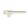 Window Handle Styleline2 Double Tongue Right Hand  Off White