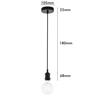 Eton Suspension Pendant 180cm Black