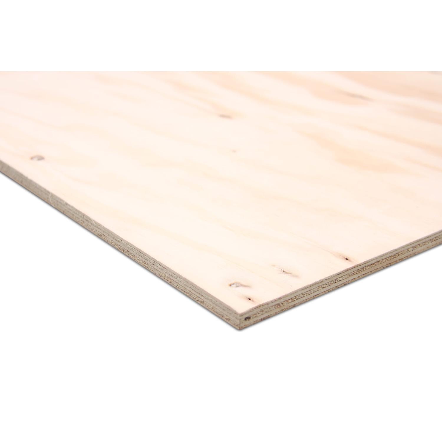 F8 DD UnTreated Square Edge Structural Plywood 2400 x 1200 x 12mm Natural