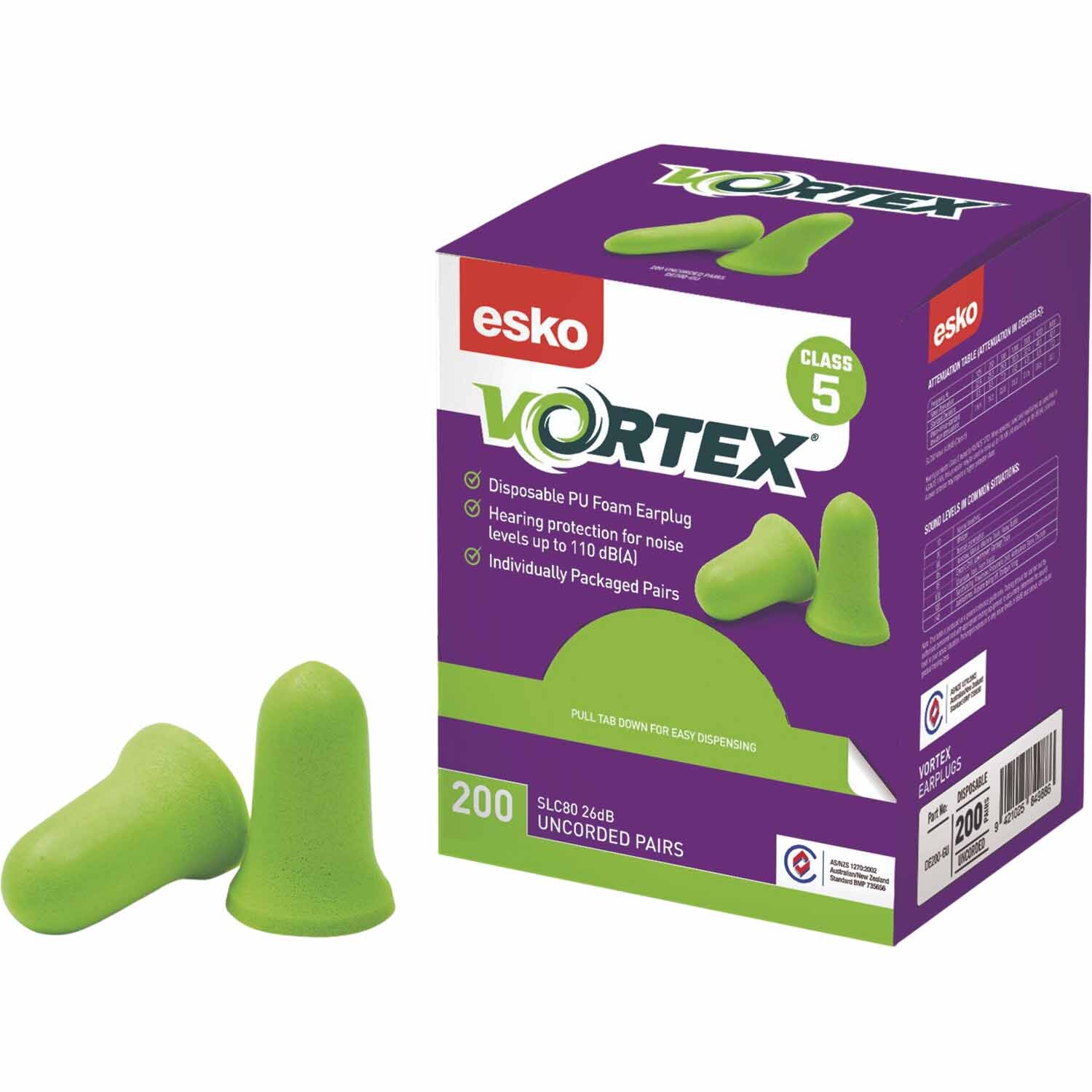 Uncorded Earplugs Bell Shaped