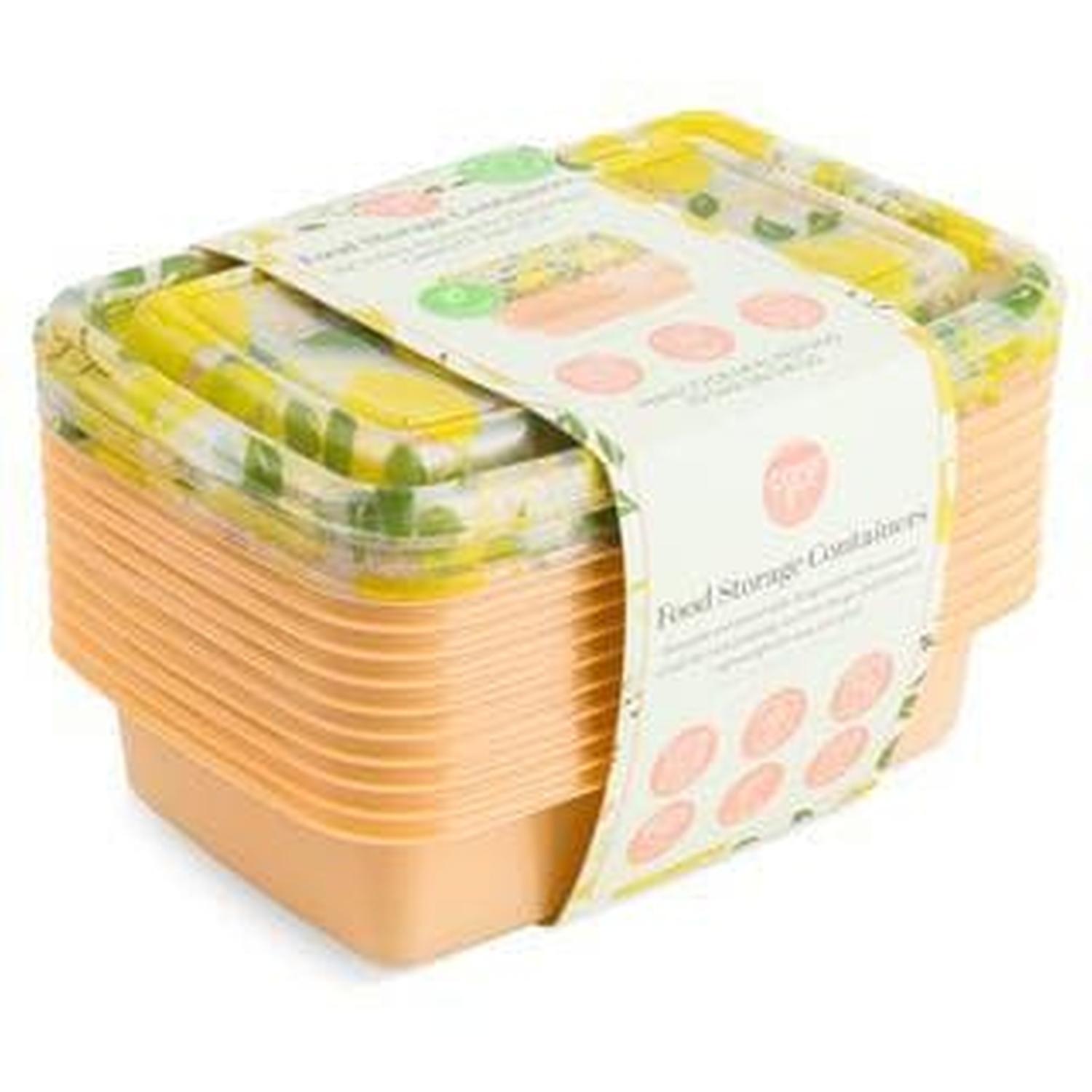 Food Storage Set Lemons 20 piece