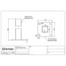Flanged Post Aluminium