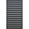 VistaWall Horizontal SLAT Pedestrian Gate H: 1800mm x W: 1000mm Black