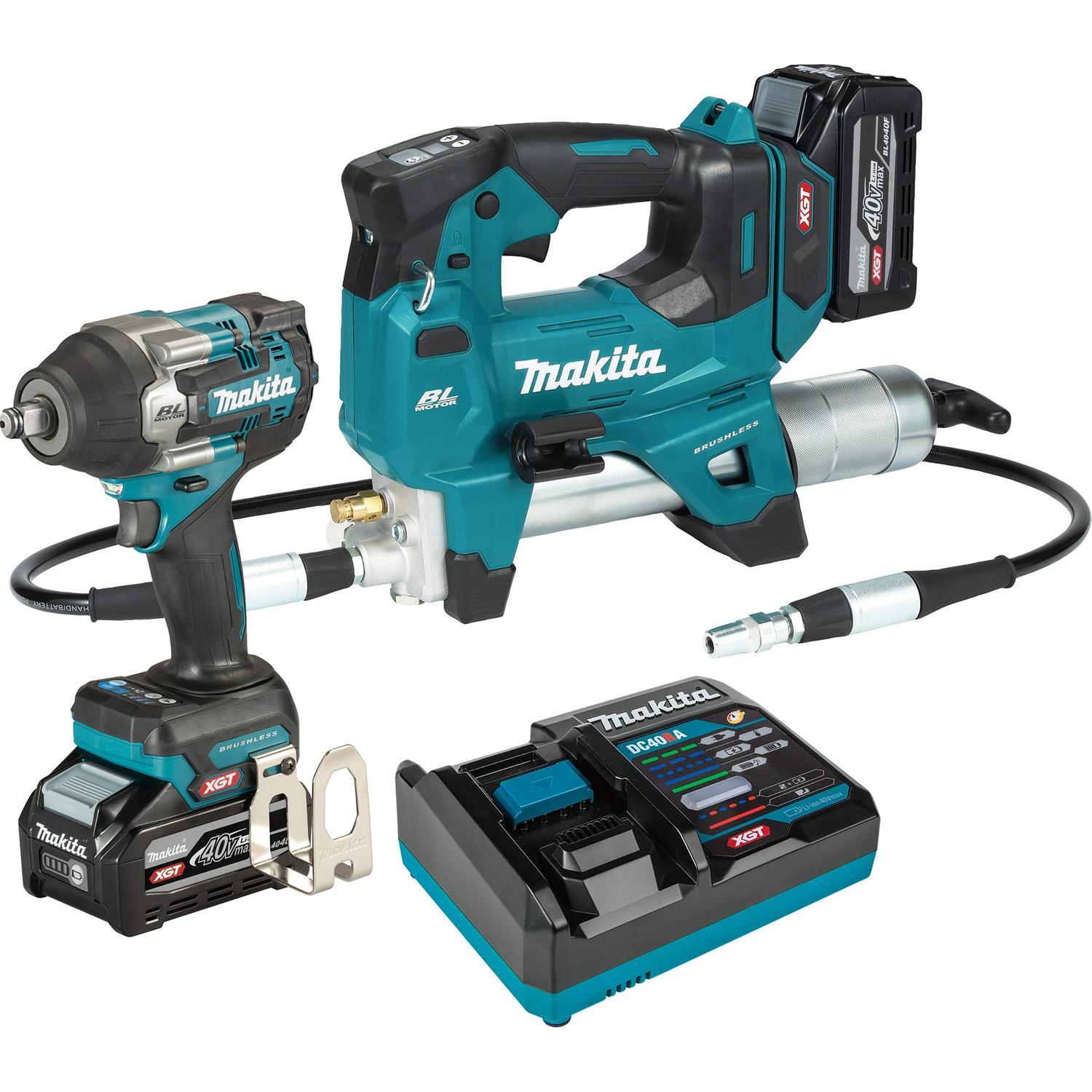 Grease Gun Wrench Combo Kit  40 Volt