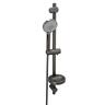 Senya Shower Rail  Gun Metal