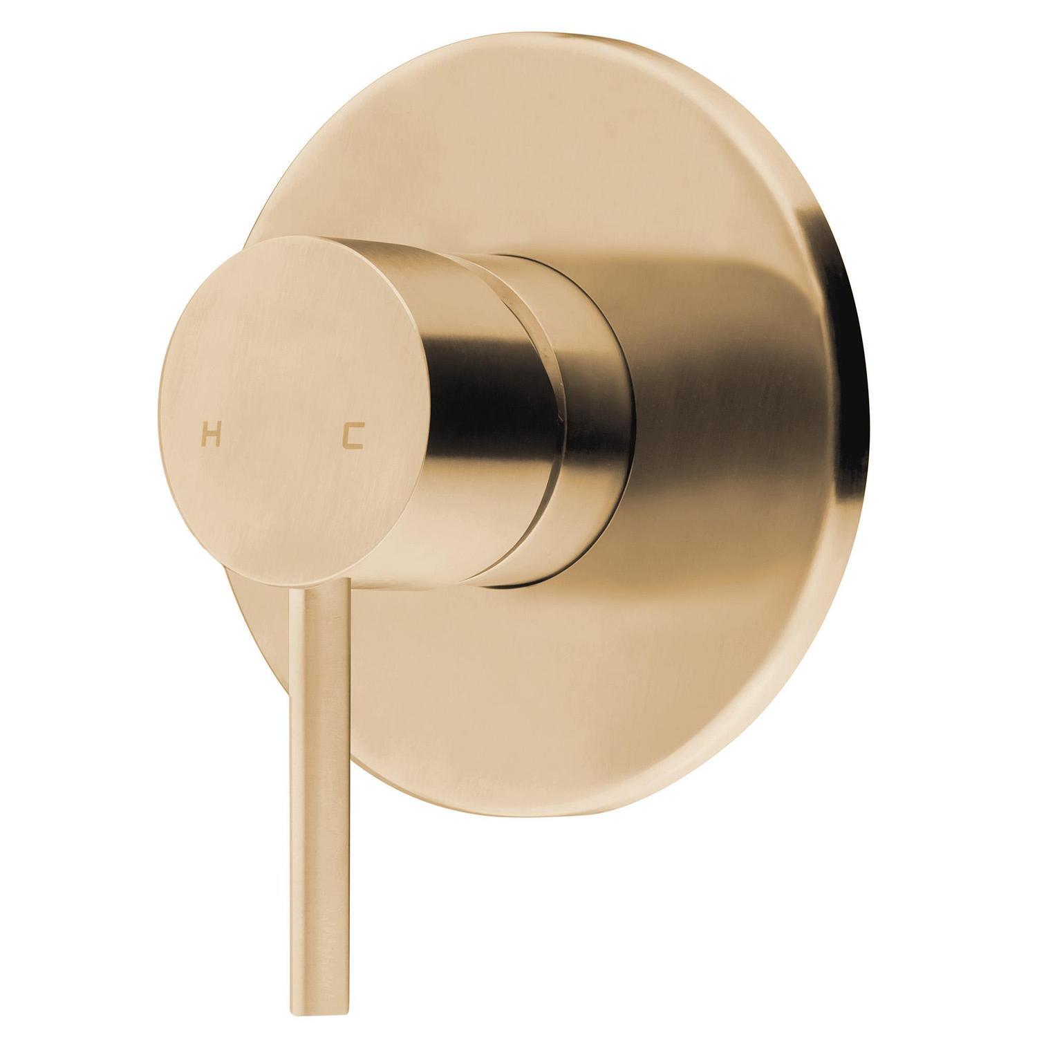 Shower Mixer  Brushed Brass (PVD)