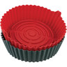 Airfryer Round Silicone Insert Set of 2 23.5 x 22 x 7.5cm