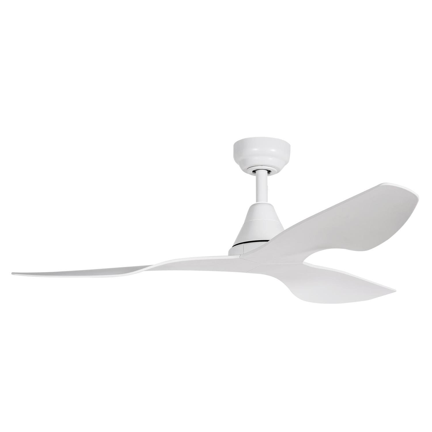 114cm White 3 Blade Ceiling Fan