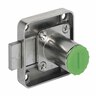 Drawer lock 15.5mm Nickel plated