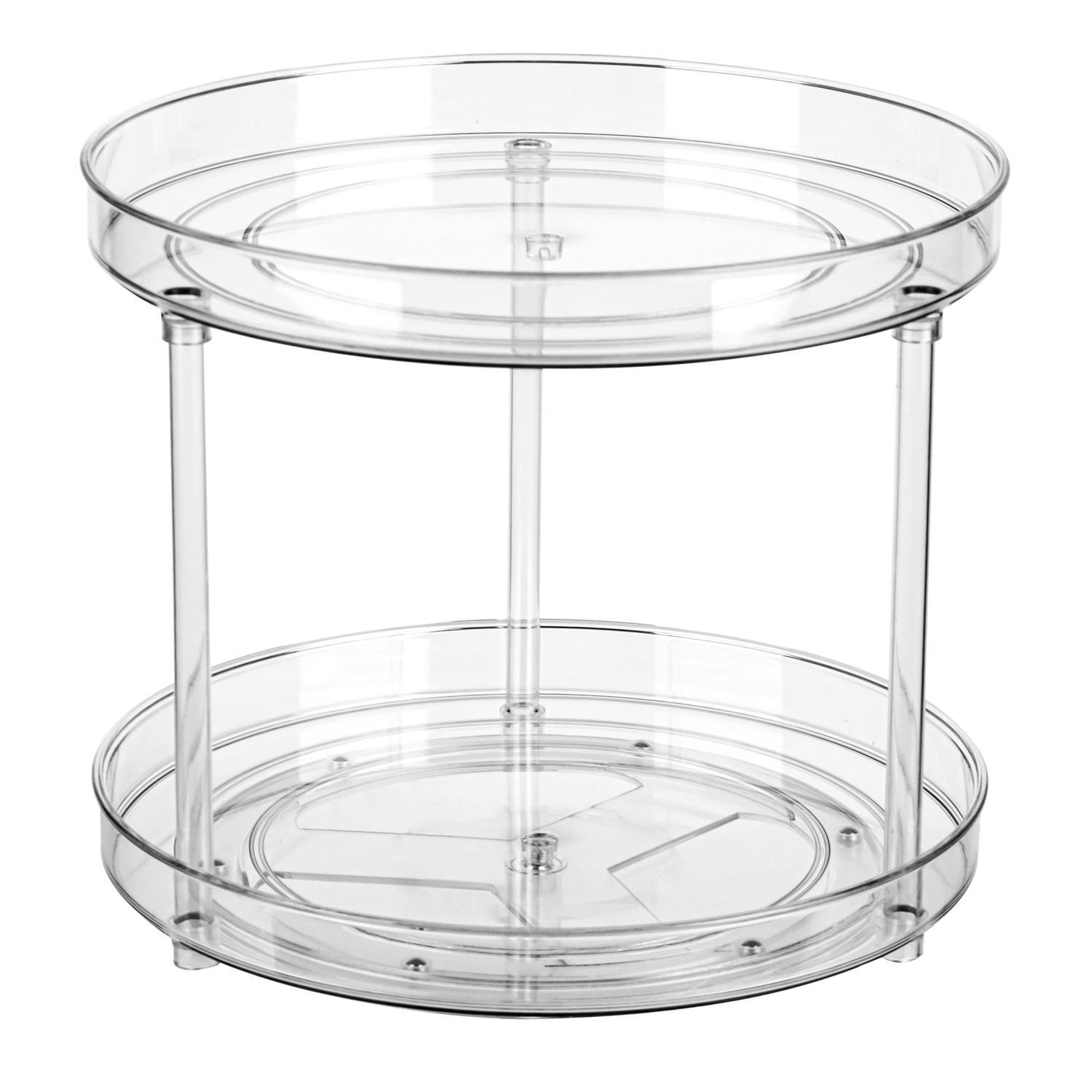 2-Tier Turntable 235mm Clear