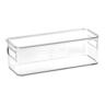 Storage Bin with Lid 310 x 105mm Clear