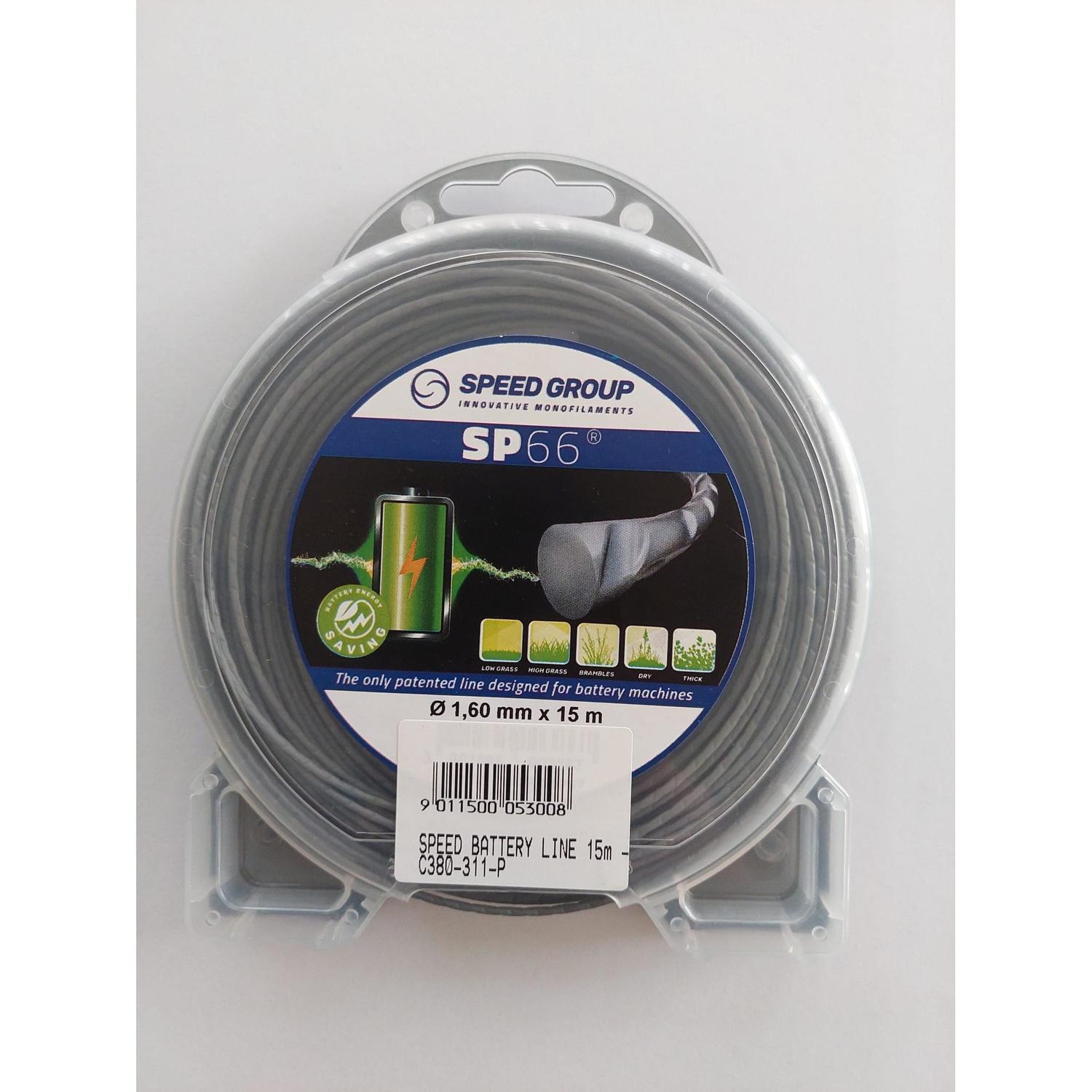 Trimmer Line 1.6mm x 15m Grey