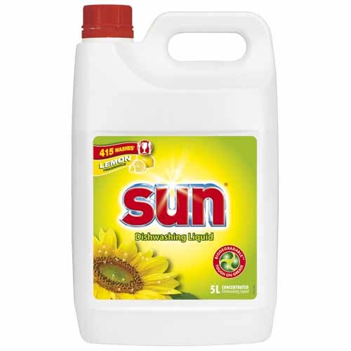 Dishwashing Up Liquid Sunshine Lemon