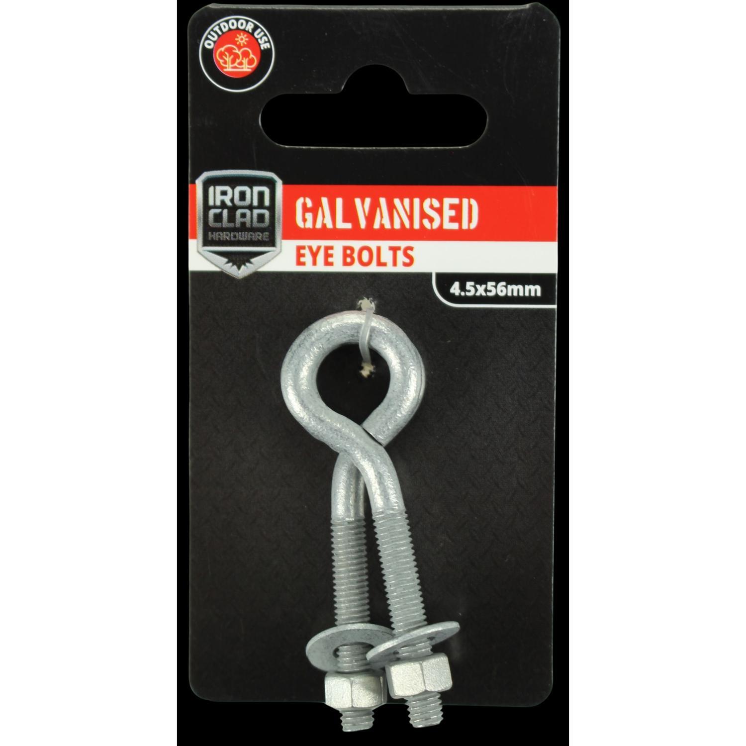 Eye Bolt 4.5x56mm Galvanised
