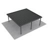 Double Carport L: 6050mm, W:6000mm, H:2100mm Grey Friars