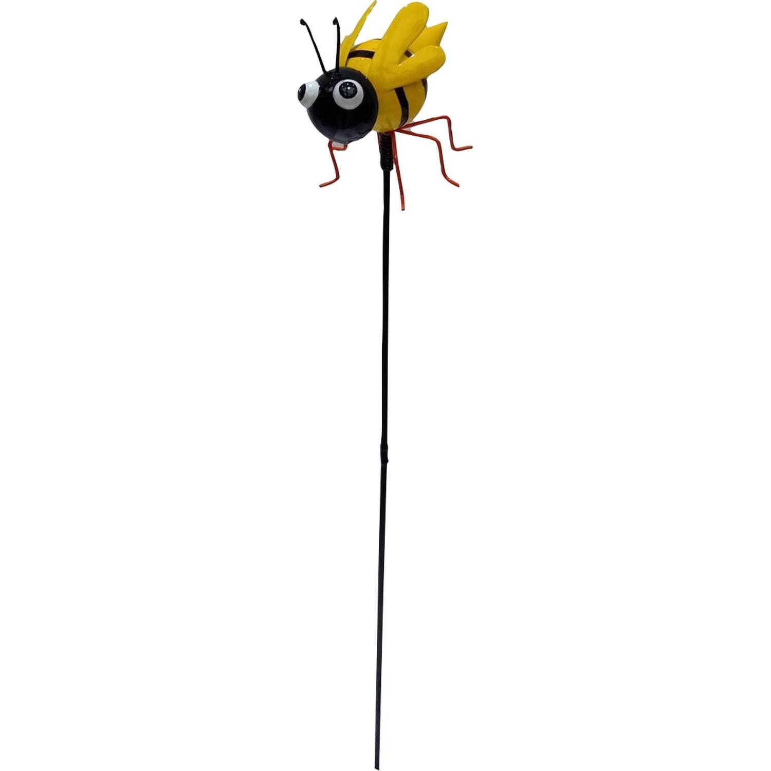 Metal Bee Stake Garden Decor