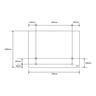 Balustrade Face Fixed Glass Panel