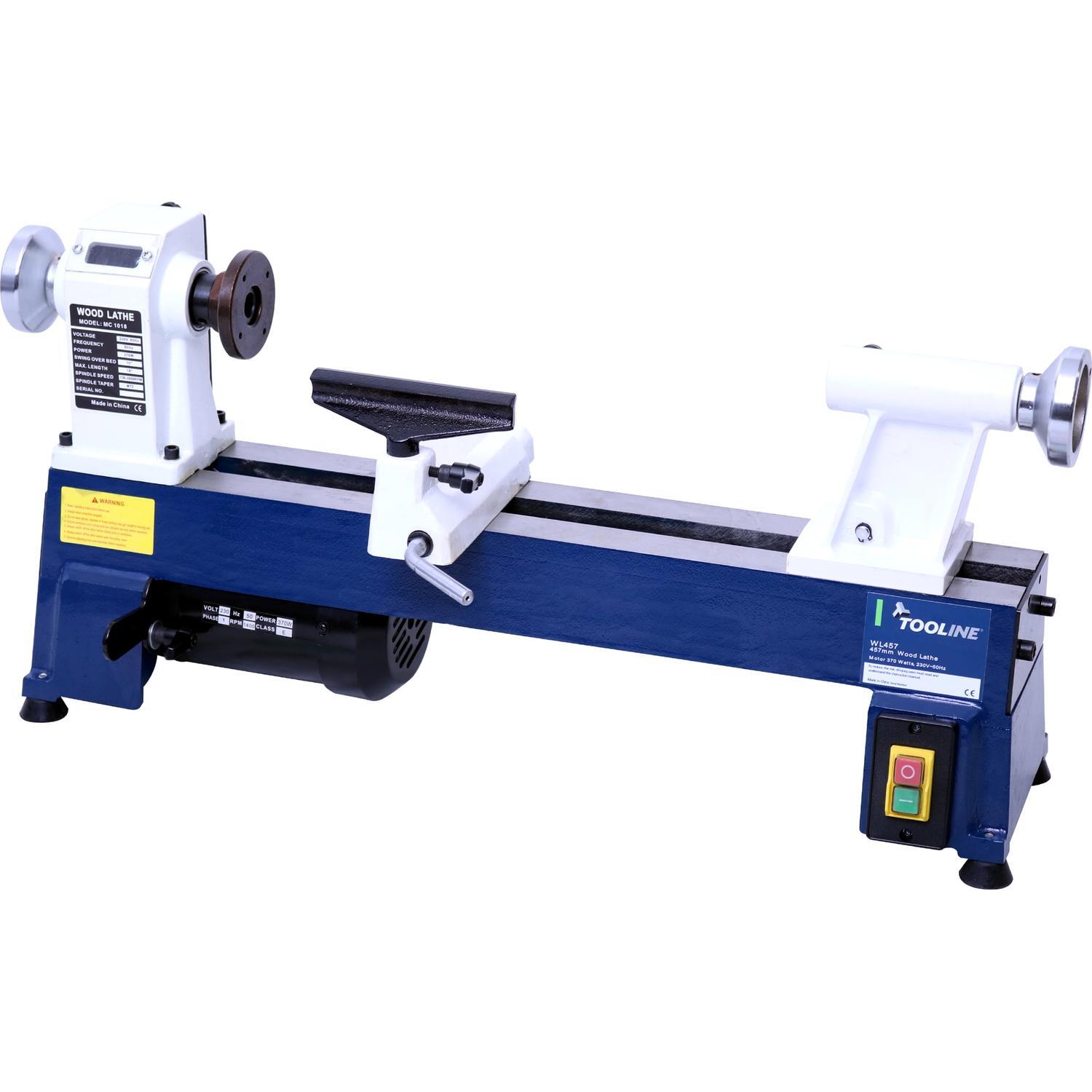 Wood Lathe 457mm Blue
