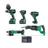 36V Brushless Premium 5-Tool Combo Kit