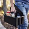 Works Caddy with Tray Lid Black